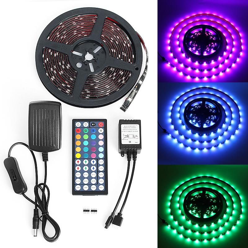 5M RGB Strip Light 150 LED Гибкая 5050SMD Водонепроницаемый 44-клавишный пульт дистанционного управления Адаптер питания 12 В постоянного тока
5M RGB Strip Light 150 LED Гибкая 5050SMD Водонепроницаемый 44-клавишный пульт дистанционного управления Адаптер питания 12 В постоянного тока