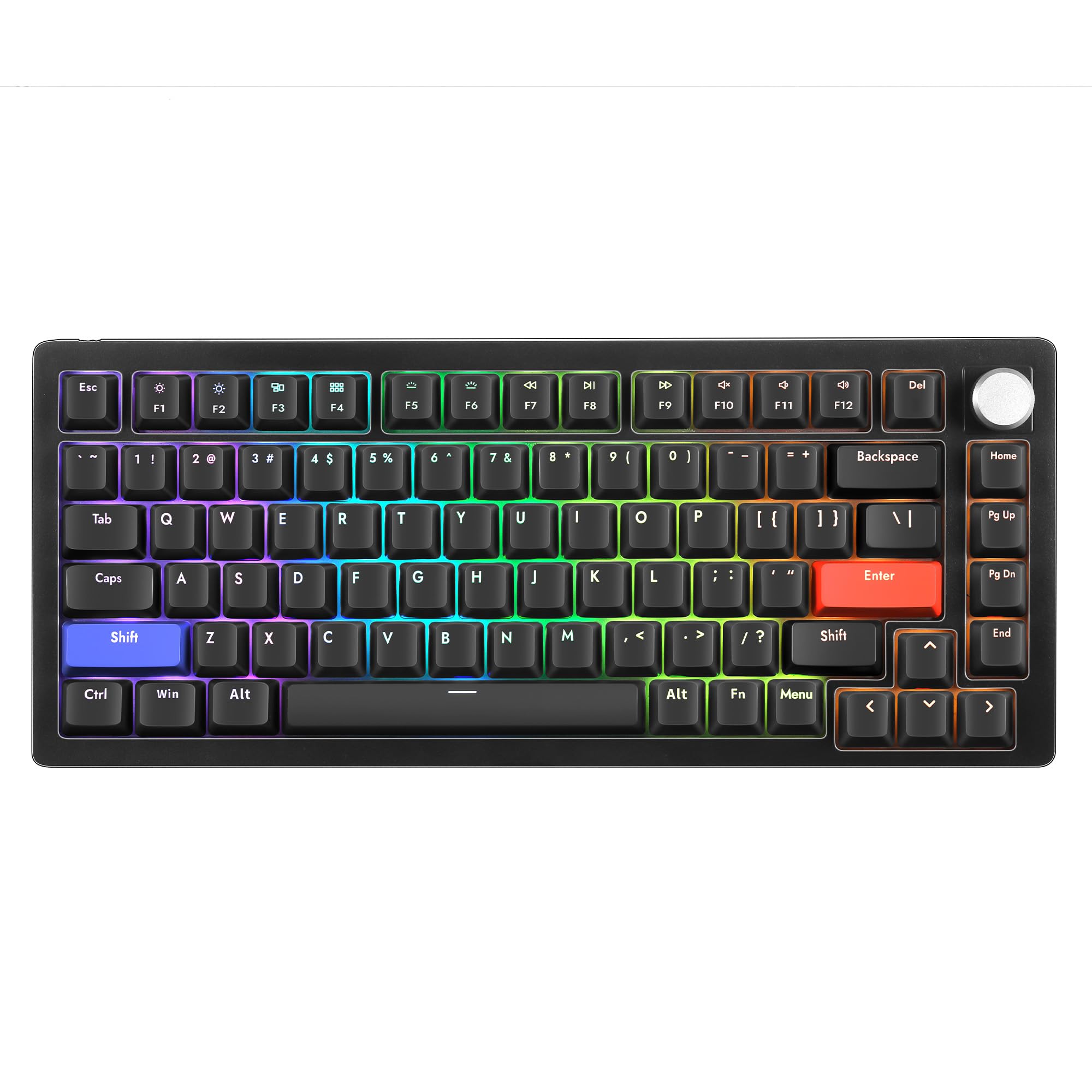 DrunkDeer A75 Rapid Trigger Клавіатура Механічний TKL Магнітний перемикач RGB Дротова USB Компактна ігрова 82 клавіші з ручкою Чорний Anti-Ghosting Захист від пролиття
DrunkDeer A75 Rapid Trigger Клавіатура Механічний TKL Магнітний перемикач RGB Дротова USB Компактна ігрова 82 клавіші з ручкою Чорний Anti-Ghosting Захист від пролиття