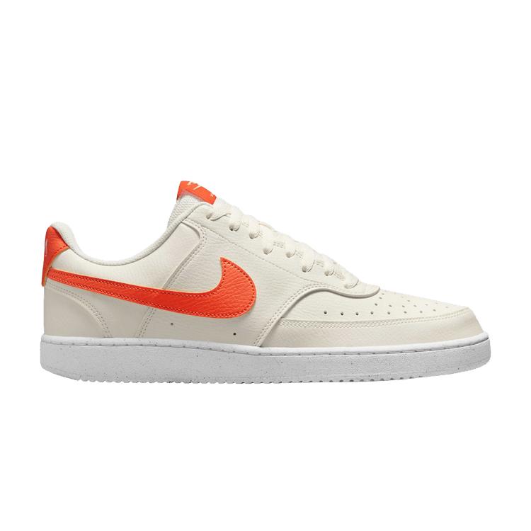 Nike Court Vision Low Next Nature Sail Safety Orange Men Sneakers Cream White DH2987-115 42
Nike Court Vision Low Next Nature Sail Safety Orange Men Sneakers Cream White DH2987-115 42