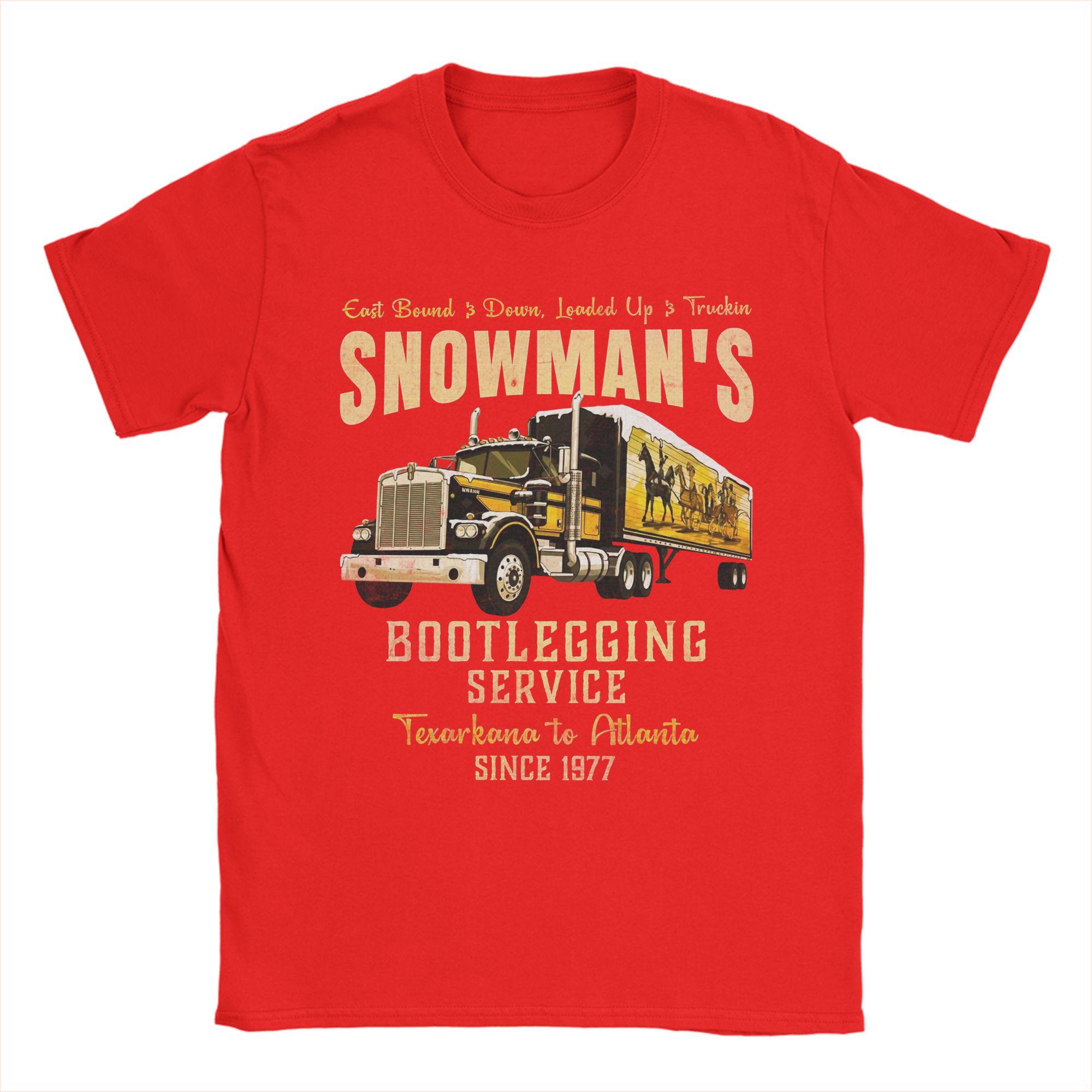 Mens TShirt Snowmans Bootlegging Service Smokey and the Bandit Casual Pure Cotton Tees T Shirt O Neck Clothes Summer S
Mens TShirt Snowmans Bootlegging Service Smokey and the Bandit Casual Pure Cotton Tees T Shirt O Neck Clothes Summer S