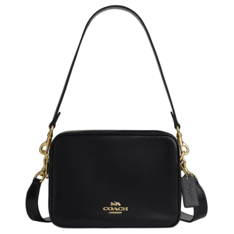 Coach Carey 22 Gold Logo Double Zipper Camera Bag Women Shoulder Bag Black CEB28-IMBLK Basic Set (Bag+Dust Bag)
Coach Carey 22 Gold Logo Double Zipper Camera Bag Women Shoulder Bag Black CEB28-IMBLK Basic Set (Bag+Dust Bag)