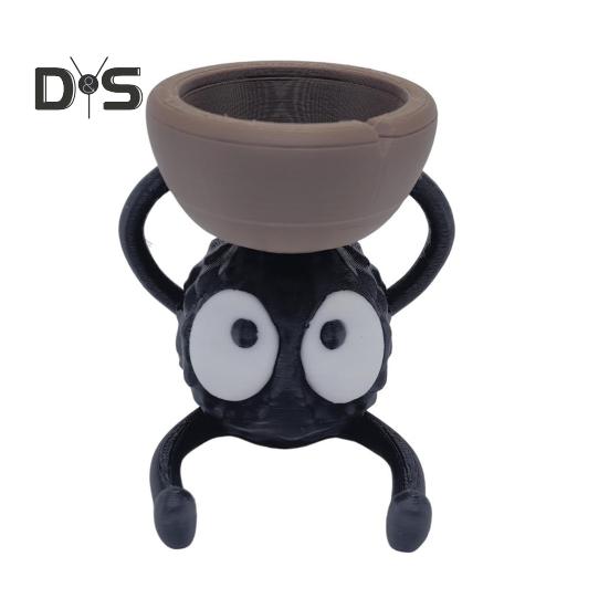 Мультяшный брикет эльф призрак подсвечник 3D печатный подставка для свечей подсвечник центральный элемент настольное украшение орнамент чёрный
Мультяшный брикет эльф призрак подсвечник 3D печатный подставка для свечей подсвечник центральный элемент настольное украшение орнамент чёрный