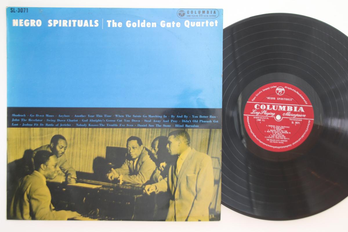 LP Record GOLDEN GATE QUARTET - Negro Spirituals SL3071 COLUMBIA Japan Soul/Funk Used
LP Record GOLDEN GATE QUARTET - Negro Spirituals SL3071 COLUMBIA Japan Soul/Funk Used