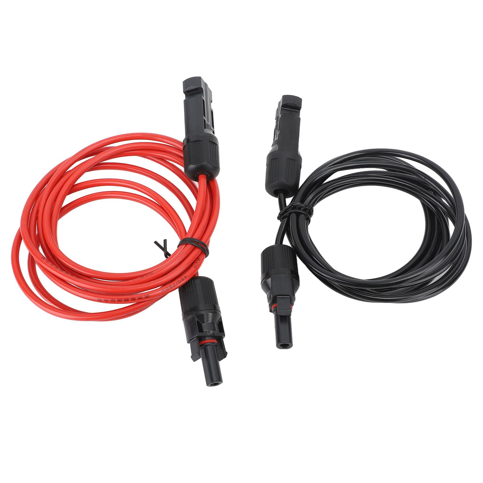 2м 6.6фут 12AWG Кабель-подовжувач для сонячної панелі з жіночим та чоловічим роз ємом Червоний Чорний 2.5мм²
2м 6.6фут 12AWG Кабель-подовжувач для сонячної панелі з жіночим та чоловічим роз ємом Червоний Чорний 2.5мм²