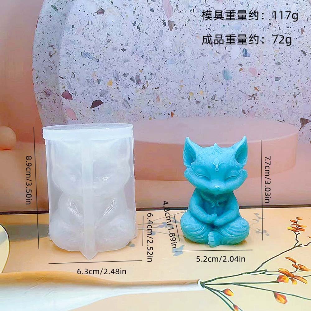 Diy Cement Fox Silicone Molds Handmade Plaster Jewelry Storage Little cat Tray Handicrafts Pottery Mould Home Halloween Decorati
Diy Cement Fox Silicone Molds Handmade Plaster Jewelry Storage Little cat Tray Handicrafts Pottery Mould Home Halloween Decorati