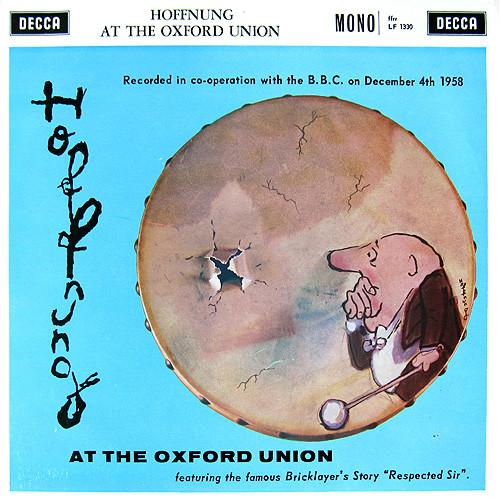 10inch Record GERARD HOFFNUNG Hoffnung At The Oxford Union LF1330 Decca 1961 UK Comedy Variety Show Used
10inch Record GERARD HOFFNUNG Hoffnung At The Oxford Union LF1330 Decca 1961 UK Comedy Variety Show Used