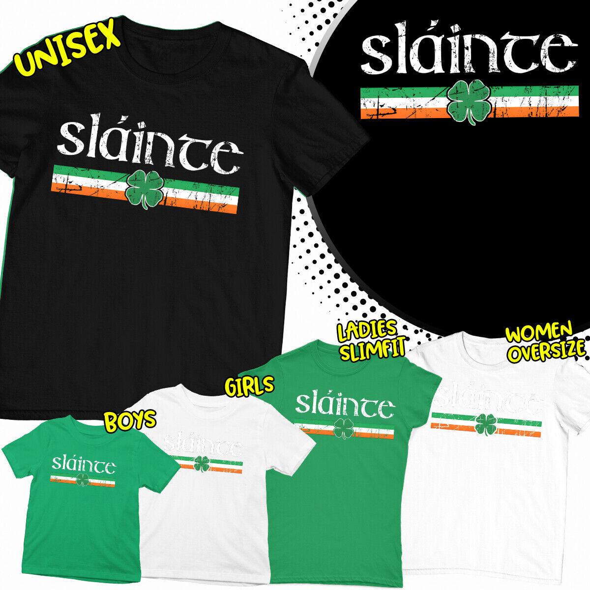St Patricks Day Slainte Irish Paddys Ireland 100% Cotton T-shirt Mens Tees Tops Tee Top #SPD S
St Patricks Day Slainte Irish Paddys Ireland 100% Cotton T-shirt Mens Tees Tops Tee Top #SPD S