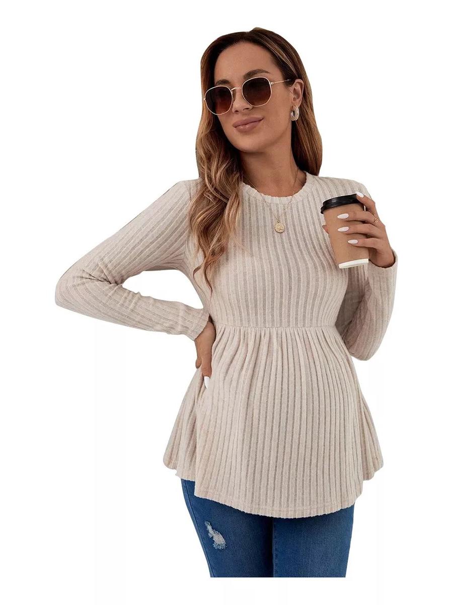 Женский осенне-зимний повседневный пуловер в рубчик с круглым вырезом и длинными рукавами S абрикосовый
Женский осенне-зимний повседневный пуловер в рубчик с круглым вырезом и длинными рукавами S абрикосовый