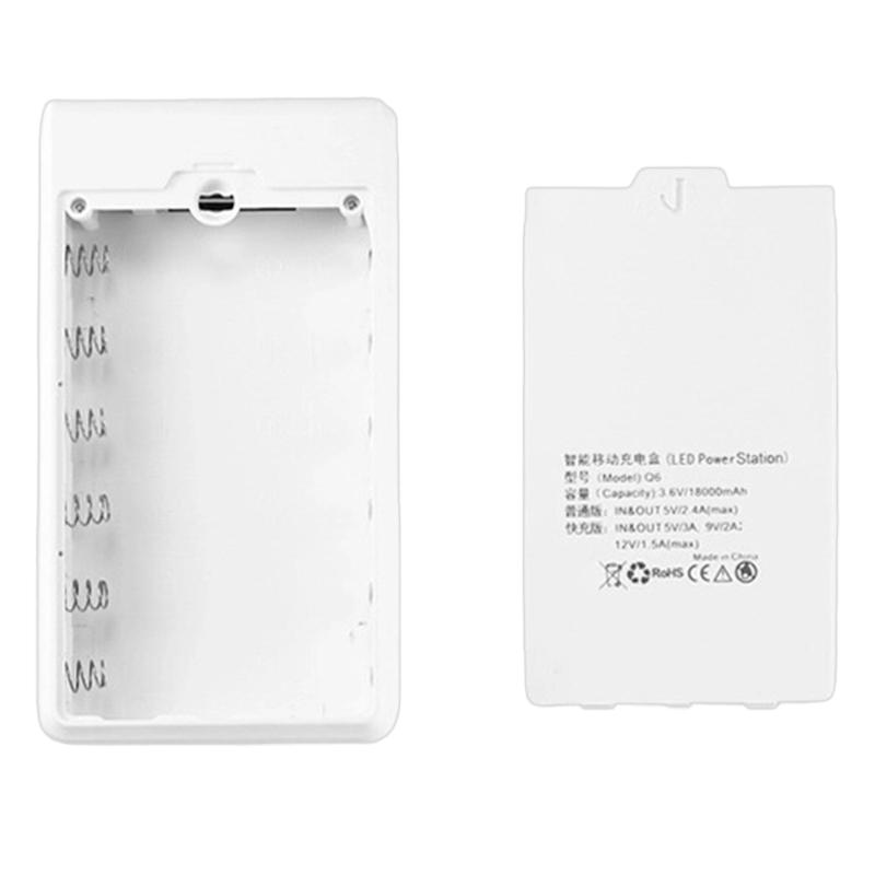 Plastic 18650 Battery Holder Case With Double Input USB And Type C Port USB 5V Output For DIY Mobile Powerbanks белый
Plastic 18650 Battery Holder Case With Double Input USB And Type C Port USB 5V Output For DIY Mobile Powerbanks белый