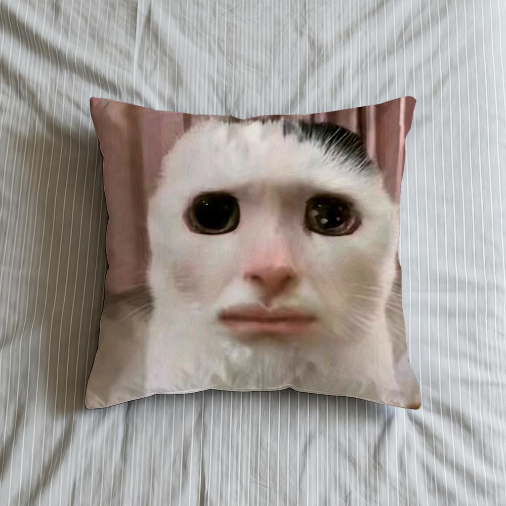 Cushion Cover Soft Case For Sofa Living Funny Room Home Comfortable Office Decor Meme Cat Protective Pillow Covers 30cmx30cm
Cushion Cover Soft Case For Sofa Living Funny Room Home Comfortable Office Decor Meme Cat Protective Pillow Covers 30cmx30cm