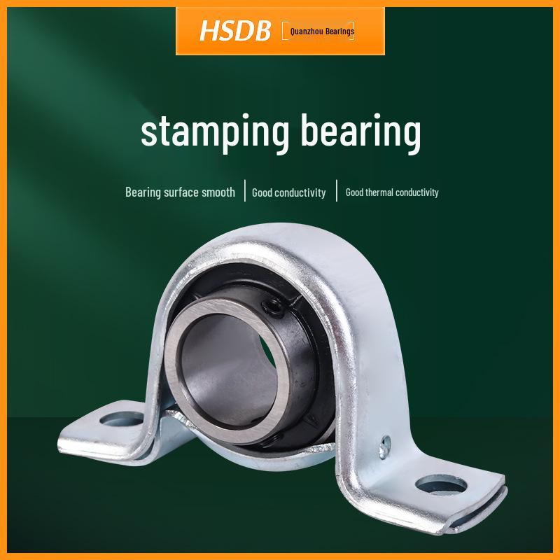 SBPP Type Self-Aligning Ball Bearing UCPP204 - Pressed Steel, Dustproof, Wear-Resistant, Mechanical Rotating Accessory Type UCPP203
SBPP Type Self-Aligning Ball Bearing UCPP204 - Pressed Steel, Dustproof, Wear-Resistant, Mechanical Rotating Accessory Type UCPP203