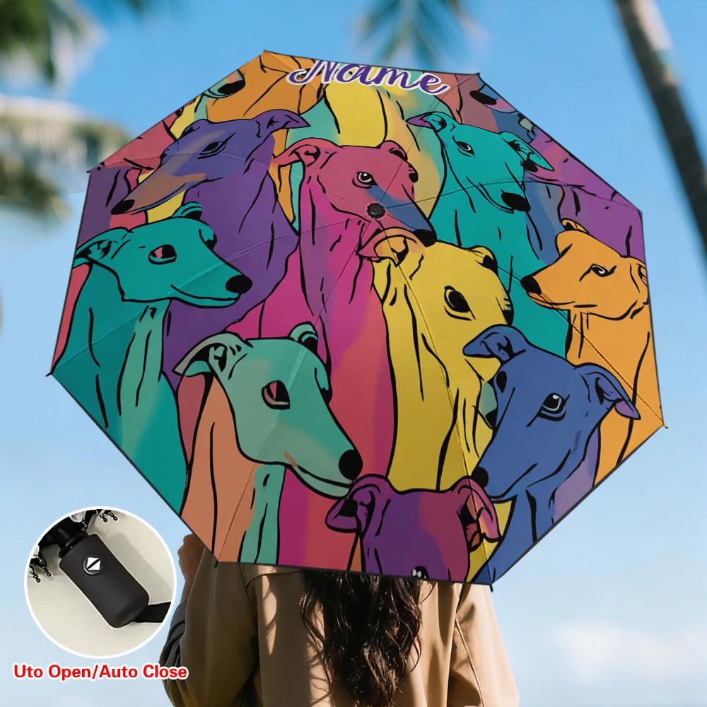 1pc Colorful Hounds Art Design Compact Umbrella - Automatic Folding Parasol, Lightweight 8 Iron Ribs, Plastic Handle, Travel-F (as the picture,Iron&8K)
1pc Colorful Hounds Art Design Compact Umbrella - Automatic Folding Parasol, Lightweight 8 Iron Ribs, Plastic Handle, Travel-F (as the picture,Iron&8K)