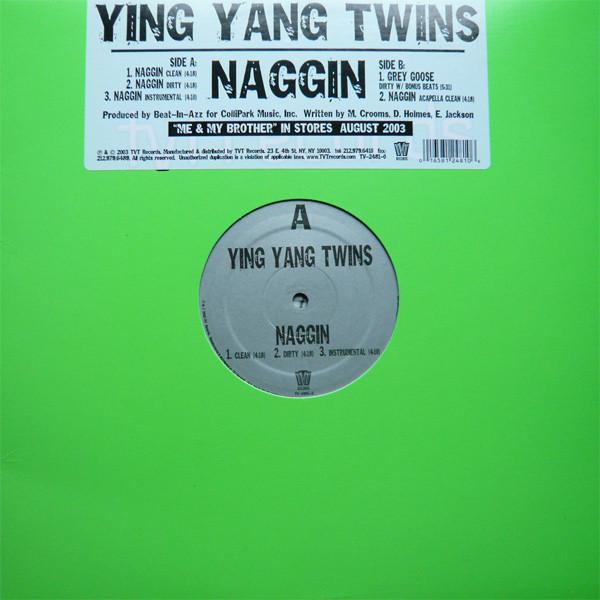 12inch Record YING YANG TWINS - Naggin TV24810 TVT Records 2003 US Rap & Hip-Hop/R&B Used
12inch Record YING YANG TWINS - Naggin TV24810 TVT Records 2003 US Rap & Hip-Hop/R&B Used