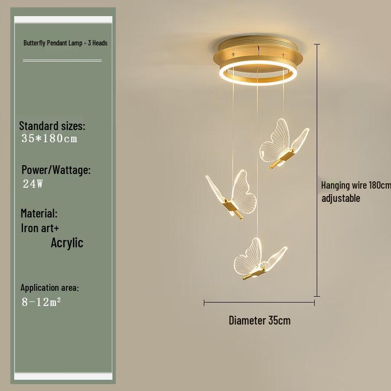 NuFeng 3-Head White Light Pendant Lamp
NuFeng 3-Head White Light Pendant Lamp