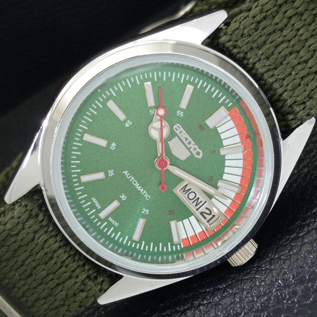 SEIKO 5 AUTOMATIC VINTAGE REFURBISHED 6309A JAPAN MENS GREEN WATCH a440872-4 Sk-a440872
SEIKO 5 AUTOMATIC VINTAGE REFURBISHED 6309A JAPAN MENS GREEN WATCH a440872-4 Sk-a440872