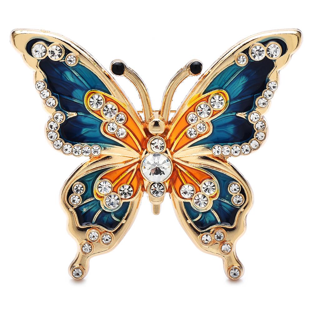 Classical Butterfly Brooch for Women Unisex Enamel Lovely Insects Party Casual Corsage Pins
Classical Butterfly Brooch for Women Unisex Enamel Lovely Insects Party Casual Corsage Pins