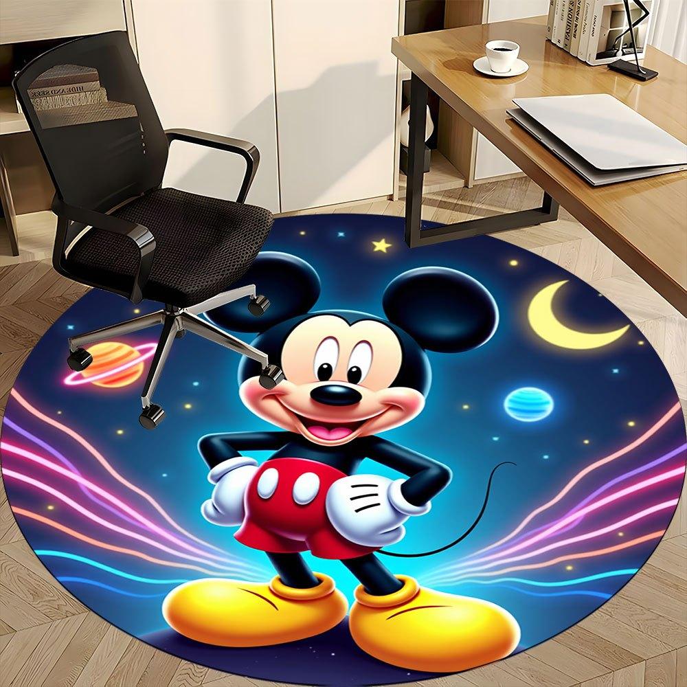 1pc Space Adventure Mickey Mouse Round Rug - Office Carpet, Under Chair Mat, Non-Slip, Cartoon Design for Home Decor, Living Room and Bedroom Flooring 80cm by 80cm
1pc Space Adventure Mickey Mouse Round Rug - Office Carpet, Under Chair Mat, Non-Slip, Cartoon Design for Home Decor, Living Room and Bedroom Flooring 80cm by 80cm