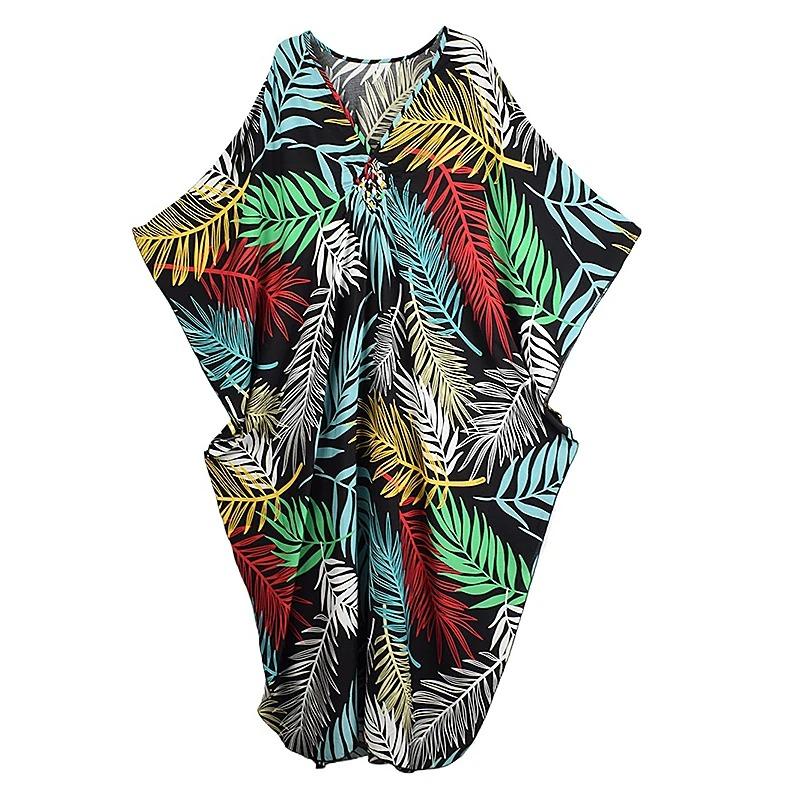 XITAO Batwing Sleeve Patchwork Print Contrast Color Dress GJ1146 One Size чёрный
XITAO Batwing Sleeve Patchwork Print Contrast Color Dress GJ1146 One Size чёрный