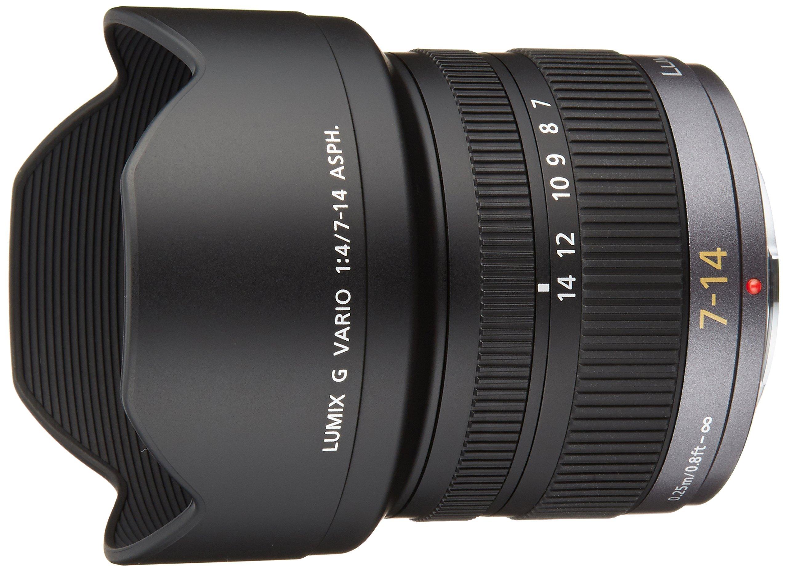Panasonic Panasonic Micro Four Thirds ширококутний зум G VARIO 7-14mm F4.0 ASPH. H-F007014
Panasonic Panasonic Micro Four Thirds ширококутний зум G VARIO 7-14mm F4.0 ASPH. H-F007014