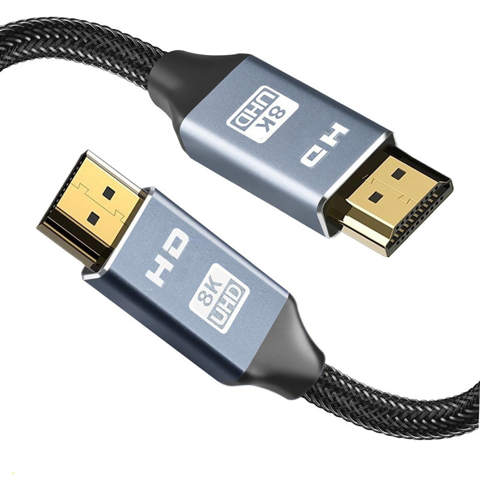HD Multimedia Interface Cable 8K Delayless HD Video Display Cord for TV Laptop Projector 3.3ft
HD Multimedia Interface Cable 8K Delayless HD Video Display Cord for TV Laptop Projector 3.3ft