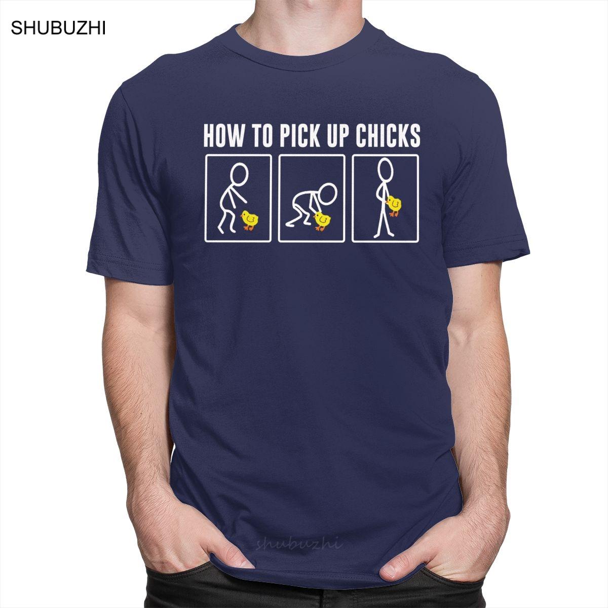 Funny How To Pick Up Chicks T Shirt Short Sleeve Tshirt High Quality Cotton Breathable Soft Tshirt Summer Basic Tee Tops Gift 4XL
Funny How To Pick Up Chicks T Shirt Short Sleeve Tshirt High Quality Cotton Breathable Soft Tshirt Summer Basic Tee Tops Gift 4XL