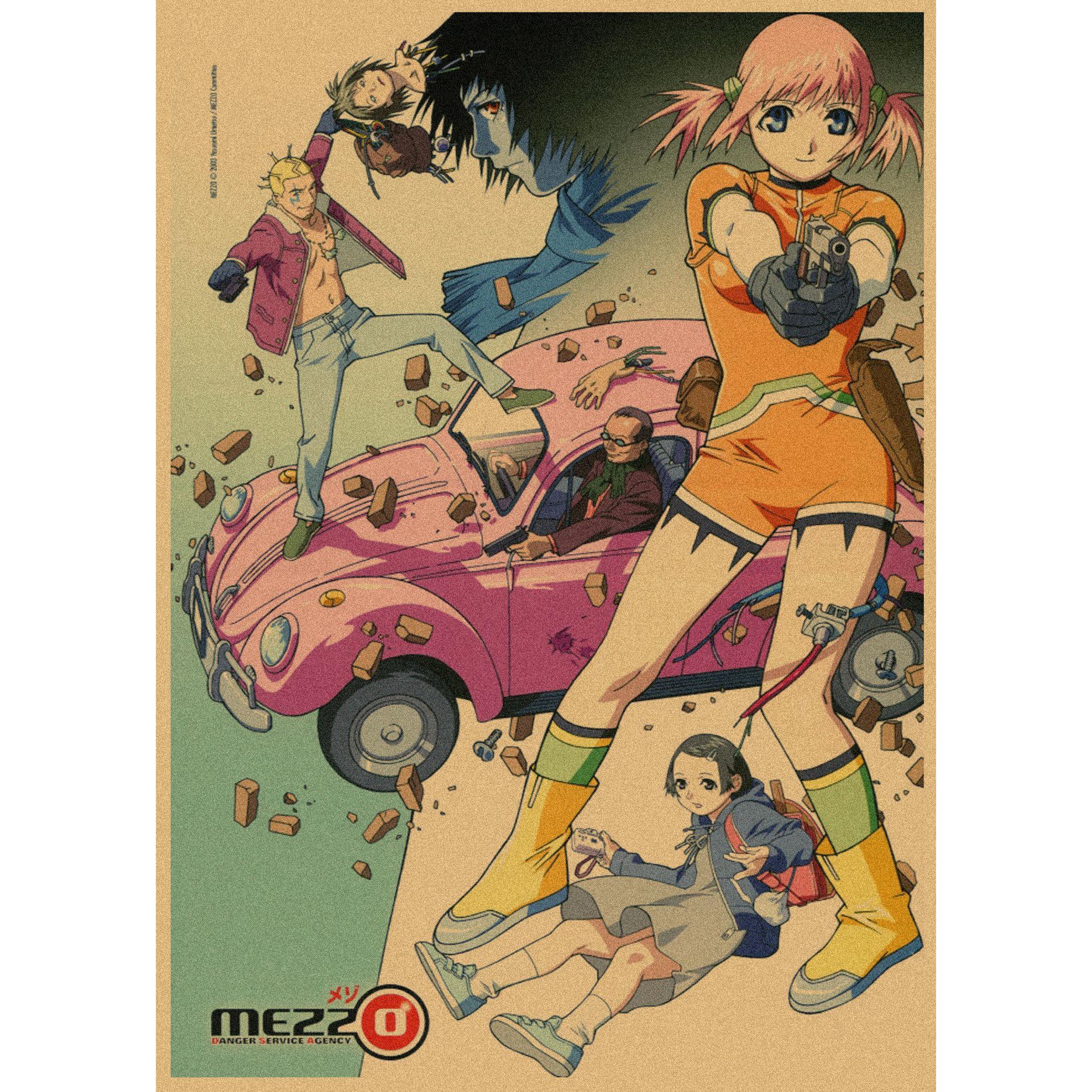 Retro Japanese Anime Poster - Yasuomi Umetsu s Killer Girl on Kraft Paper Wall Art Mural 262 29.7X42cm
Retro Japanese Anime Poster - Yasuomi Umetsu s Killer Girl on Kraft Paper Wall Art Mural 262 29.7X42cm