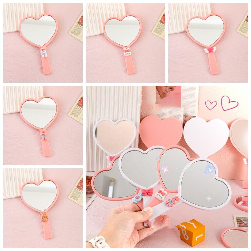 Sweet Love Hand Makeup Mirror Cartoon Compact Mirrors HD Heart Shaped Vanity Mirror Girls style 5
Sweet Love Hand Makeup Mirror Cartoon Compact Mirrors HD Heart Shaped Vanity Mirror Girls style 5