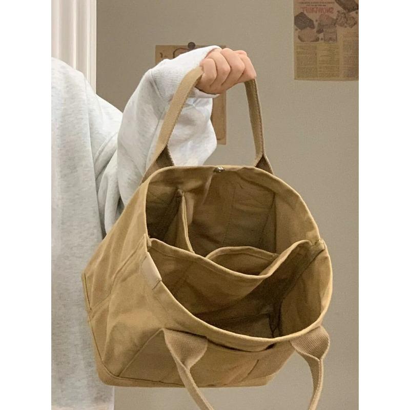 Tote bag women s new Lotte high-end messenger canvas bag commuter bento bag tote bag casual bag women
Tote bag women s new Lotte high-end messenger canvas bag commuter bento bag tote bag casual bag women