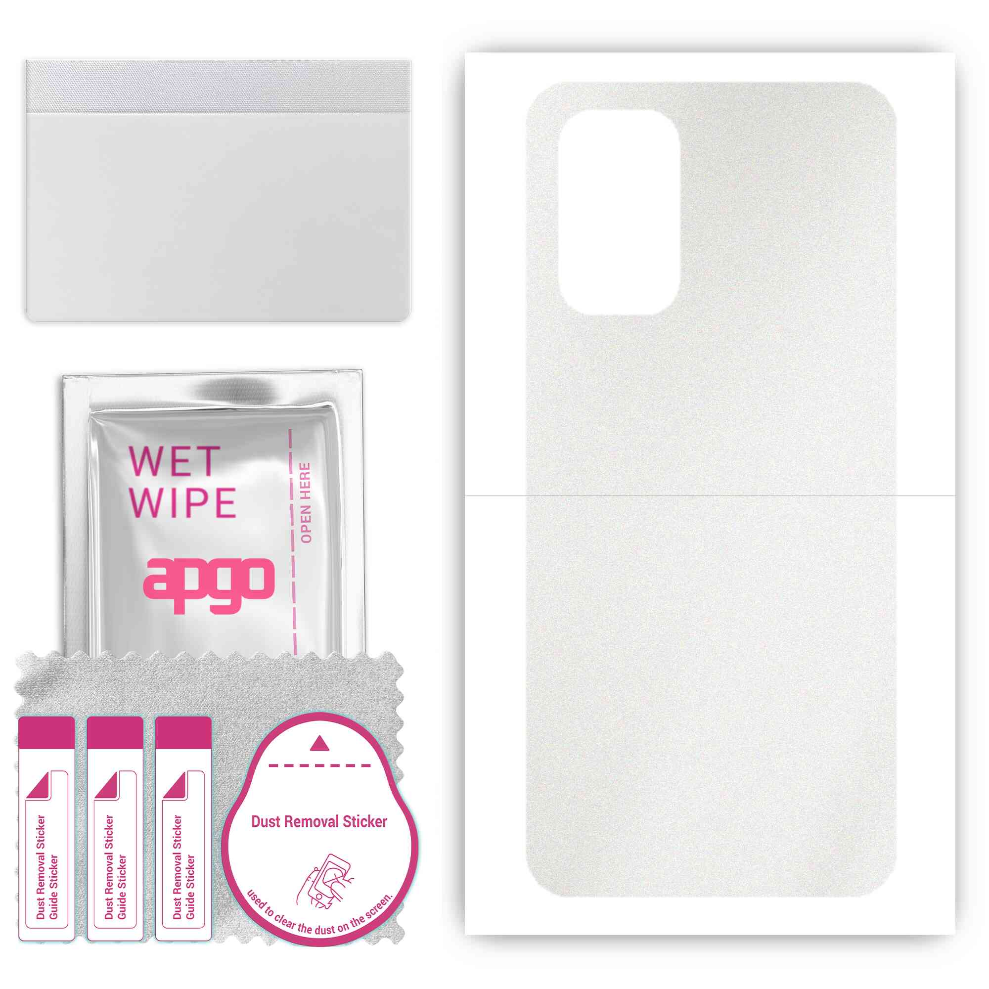 Apgo Protective Skin Sticker для задньої панелі, сумісний з Oppo A74 5G CPH2263, Wrap Film, Foil, Vinyl - Pattern Matte Transparent
Apgo Protective Skin Sticker для задньої панелі, сумісний з Oppo A74 5G CPH2263, Wrap Film, Foil, Vinyl - Pattern Matte Transparent