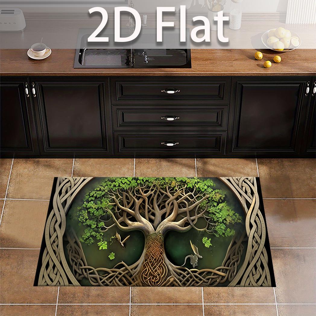 Tree of Life Doormat Colorful Trees 2D Printing Living Room Entrance Carpet Indoor Decorative Carpet 40cm x 60cm
Tree of Life Doormat Colorful Trees 2D Printing Living Room Entrance Carpet Indoor Decorative Carpet 40cm x 60cm