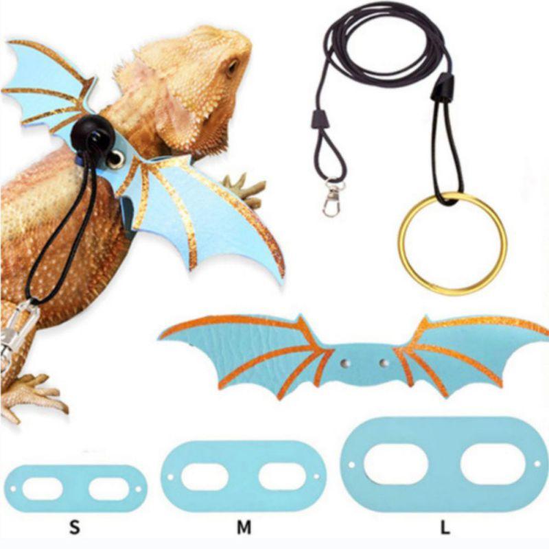 Шлейка-крылья ящерицы, поводок для выгула рептилии-питомца на груди
Шлейка-крылья ящерицы, поводок для выгула рептилии-питомца на груди