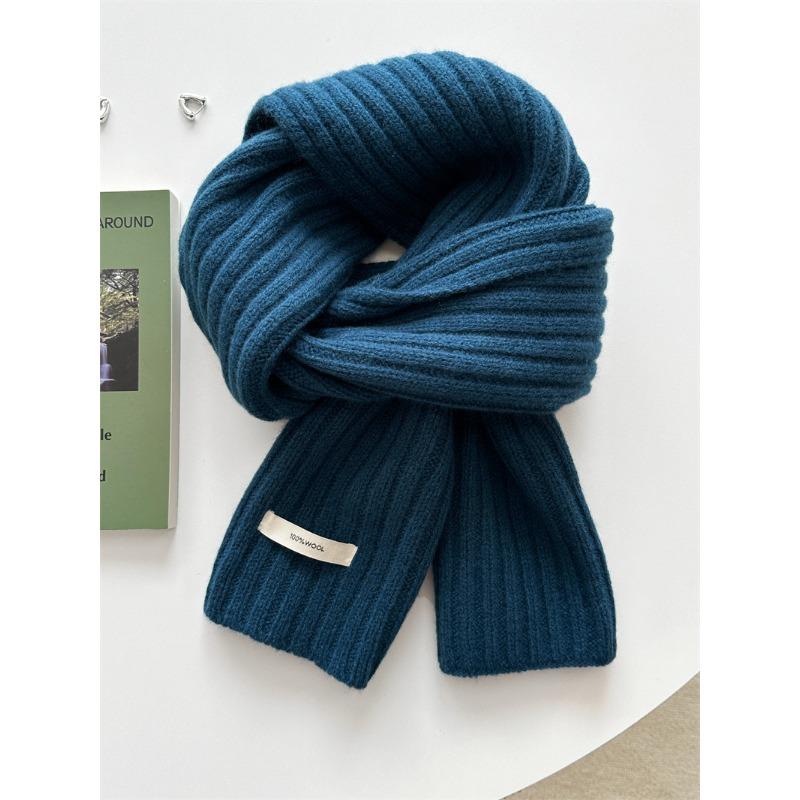 Осень и Зима Утолщенный Корейский Стиль Универсальный Парный Стиль Вязаный Теплый Однотонный Тканевая Этикетка Шерстяной Шарф 173*25cm
Осень и Зима Утолщенный Корейский Стиль Универсальный Парный Стиль Вязаный Теплый Однотонный Тканевая Этикетка Шерстяной Шарф 173*25cm