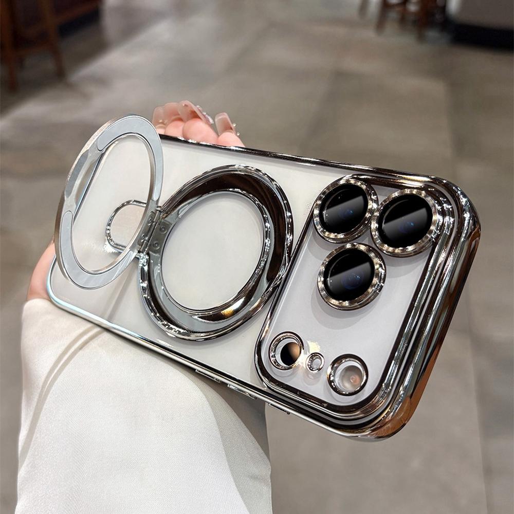 New Plating Stand Holder for Magsafe Case for iPhone 17 16 15 14 13 12 Pro Max 16 Plus Air Transparent Acrylic Magnetic PC Cover iPhone 12
New Plating Stand Holder for Magsafe Case for iPhone 17 16 15 14 13 12 Pro Max 16 Plus Air Transparent Acrylic Magnetic PC Cover iPhone 12