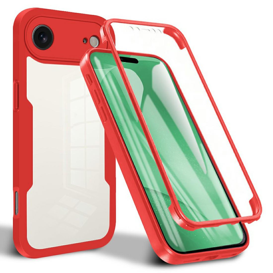 Для iPhone 17 Air Case Прозрачный чехол для телефона из акрила+ТПУ с защитной пленкой для экрана из ПЭТ Red
Для iPhone 17 Air Case Прозрачный чехол для телефона из акрила+ТПУ с защитной пленкой для экрана из ПЭТ Red