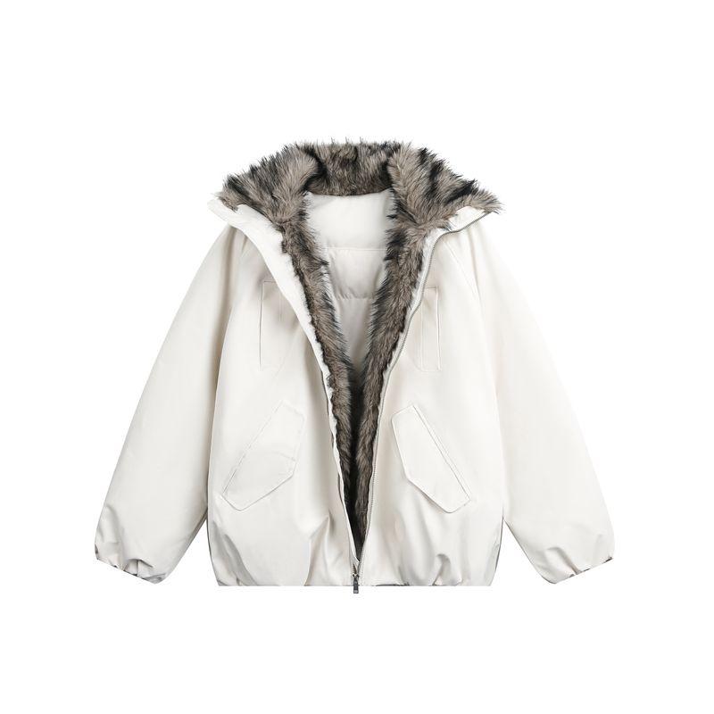 Dream Made Imitation Wolf Fur Short Jacket Men s Winter Thickened Men s Winter Clothing Cotton Coat Wolf King Cotton Jacket Beige 2XL
Dream Made Imitation Wolf Fur Short Jacket Men s Winter Thickened Men s Winter Clothing Cotton Coat Wolf King Cotton Jacket Beige 2XL