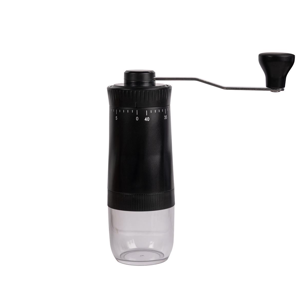 Stainless Steel Hand-Crank Coffee Grinder with Glass Hopper & Adjustable Multi-Gear Control
Stainless Steel Hand-Crank Coffee Grinder with Glass Hopper & Adjustable Multi-Gear Control