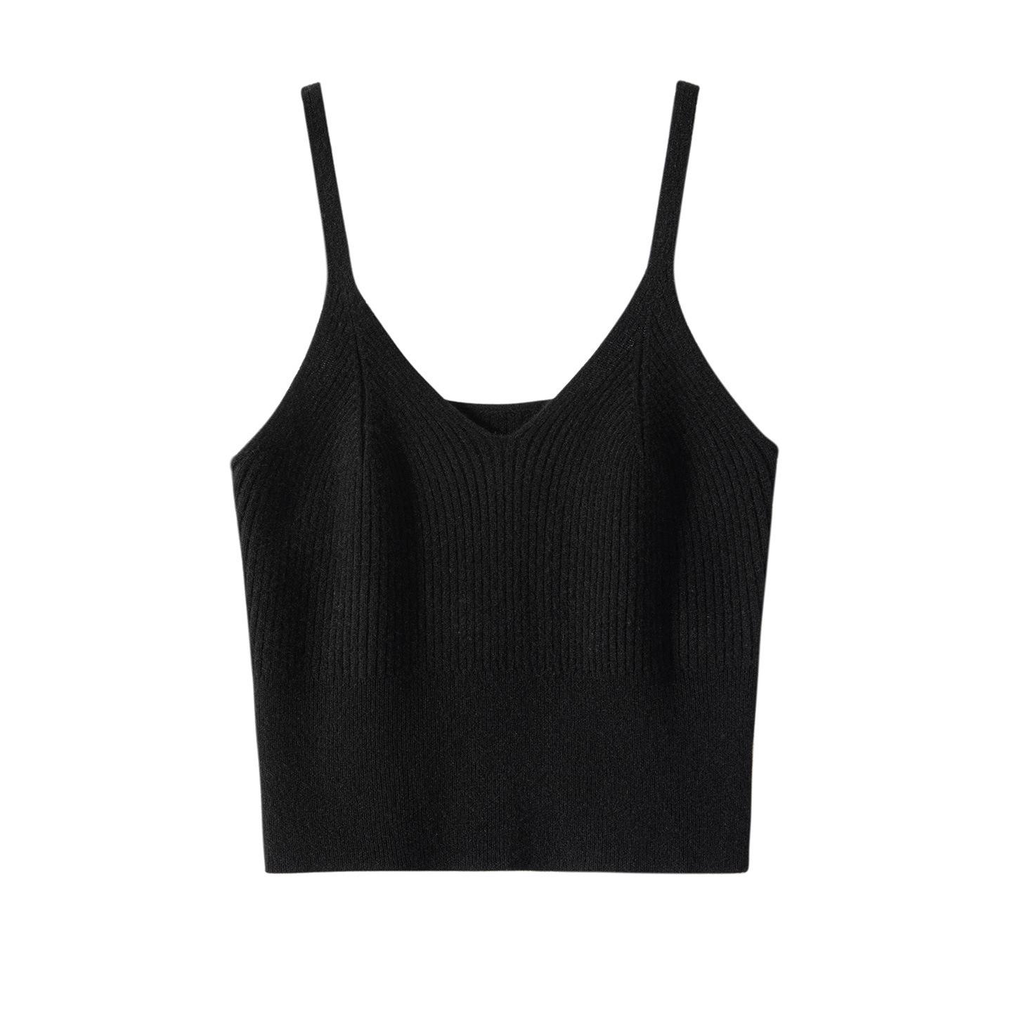 Women s French V-Neck Cashmere Tank Top: Stylish, Slimming, Versatile Wear, Available in Multiple Colors L чёрный
Women s French V-Neck Cashmere Tank Top: Stylish, Slimming, Versatile Wear, Available in Multiple Colors L чёрный