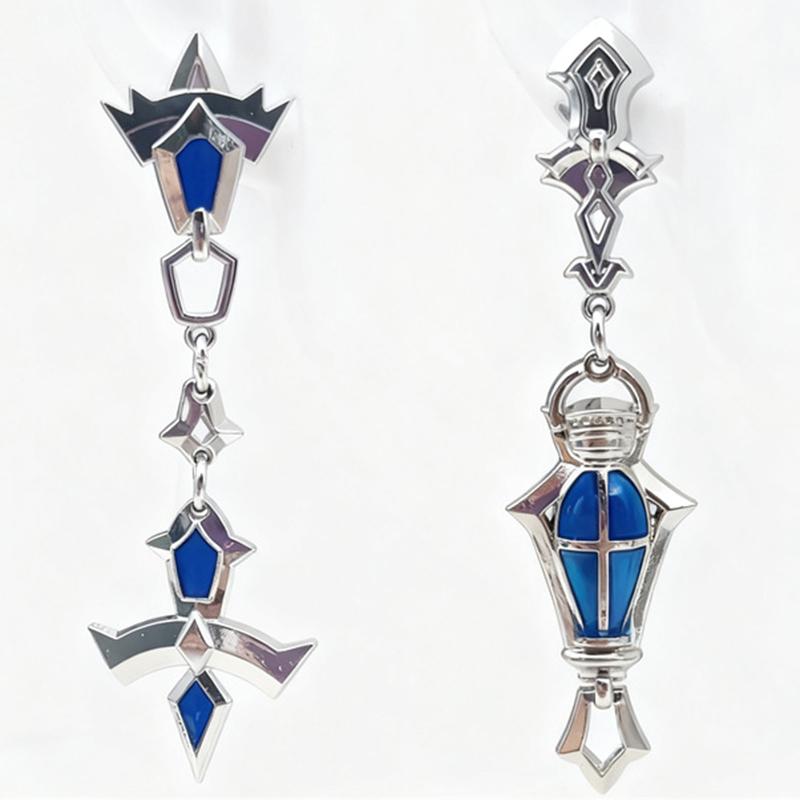 Game Genshin Impact Kyryll Chudomirovich Flins Cosplay Earring Pendant Earstud Earwear Eardrop Jewelry Accessory Ornament Prop синій
Game Genshin Impact Kyryll Chudomirovich Flins Cosplay Earring Pendant Earstud Earwear Eardrop Jewelry Accessory Ornament Prop синій