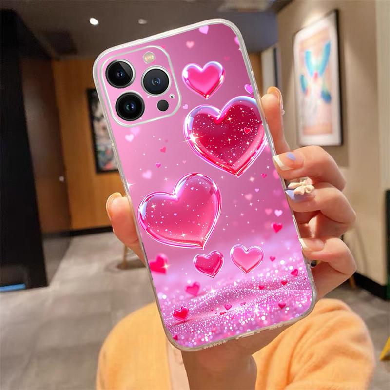 Phone Case Carcasa Funda For iPhone 17 Pro Max Air 16 15 14 13 Pro Max 15 16 Pro 15Plus Love Pink Heart Case iPhone 13ProMax
Phone Case Carcasa Funda For iPhone 17 Pro Max Air 16 15 14 13 Pro Max 15 16 Pro 15Plus Love Pink Heart Case iPhone 13ProMax