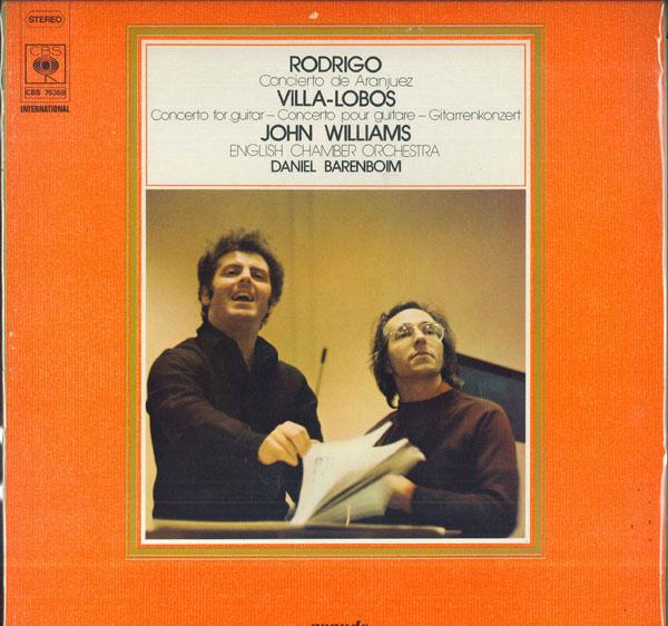 LP Record JOHN WILLIAMS DANIEL BARENBOIM EN Rodrigo Concierto De Aranjuez Vil 76369 CBS Netherland Classical Used
LP Record JOHN WILLIAMS DANIEL BARENBOIM EN Rodrigo Concierto De Aranjuez Vil 76369 CBS Netherland Classical Used