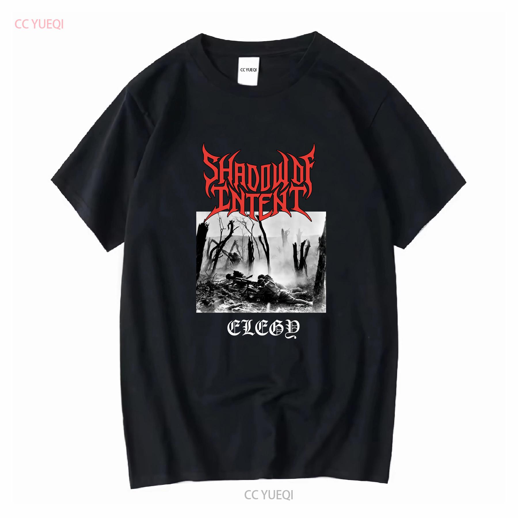 SHADOW OF INTENT Elegy 2022 Summer Concert Tour Black T Shirt LARGE Cities Dates long or short sleeves vintage Washed Casual 4XL
SHADOW OF INTENT Elegy 2022 Summer Concert Tour Black T Shirt LARGE Cities Dates long or short sleeves vintage Washed Casual 4XL
