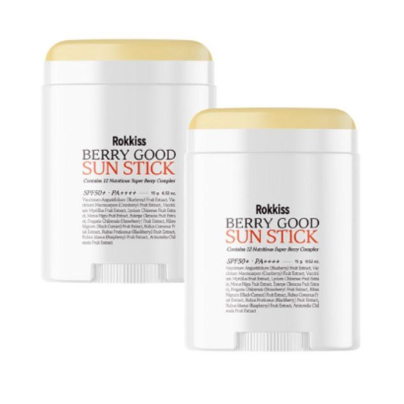 ROKKISS Berry Good Sun Stick SPF50+ PA++++ 15g (2pcs)
ROKKISS Berry Good Sun Stick SPF50+ PA++++ 15g (2pcs)