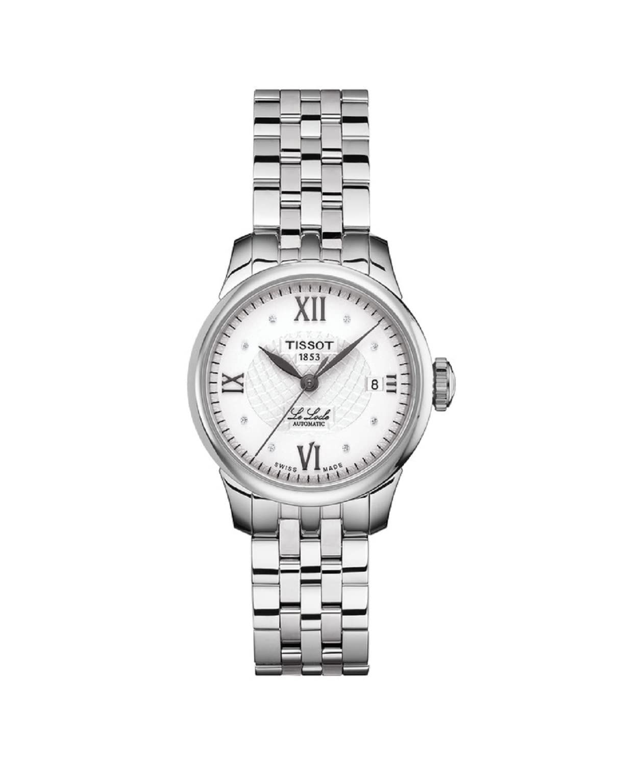 Tissot Le Locle Automatic Ladies Watch with Bracelet, T41118316, Silver Dial
Tissot Le Locle Automatic Ladies Watch with Bracelet, T41118316, Silver Dial