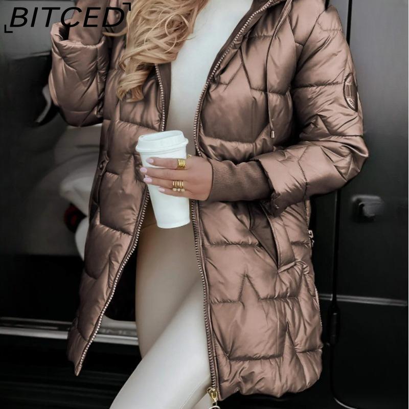 Хлопковая куртка с капюшоном BITCED Осень/Зима - Стиль средней длины S хаки
Хлопковая куртка с капюшоном BITCED Осень/Зима - Стиль средней длины S хаки