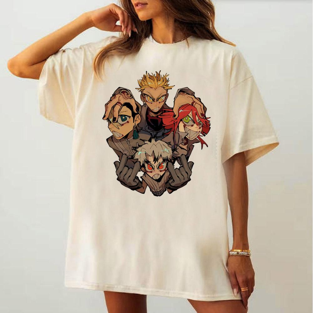 Gachiakuta top tees female Digital Gothic Pastel hip hop Trendy korean clothes t shirt Digital streetwear Retro University S
Gachiakuta top tees female Digital Gothic Pastel hip hop Trendy korean clothes t shirt Digital streetwear Retro University S