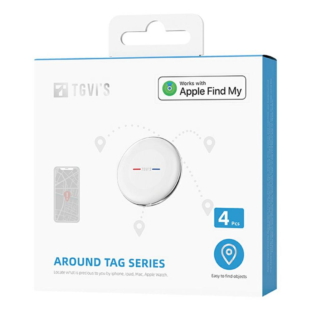 TGVI s Smart Tag GPS Anti-Lost Alarm Bluetooth-compatible Tracker Key Pet Finder Works with Apple Find My (for iOS Only) Black
TGVI s Smart Tag GPS Anti-Lost Alarm Bluetooth-compatible Tracker Key Pet Finder Works with Apple Find My (for iOS Only) Black
