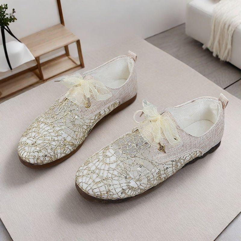 2026 summer new fisherman shoes lace breathable mesh non-slip soft bottom round head shallow mouth casual women s shoes 35 золотий
2026 summer new fisherman shoes lace breathable mesh non-slip soft bottom round head shallow mouth casual women s shoes 35 золотий