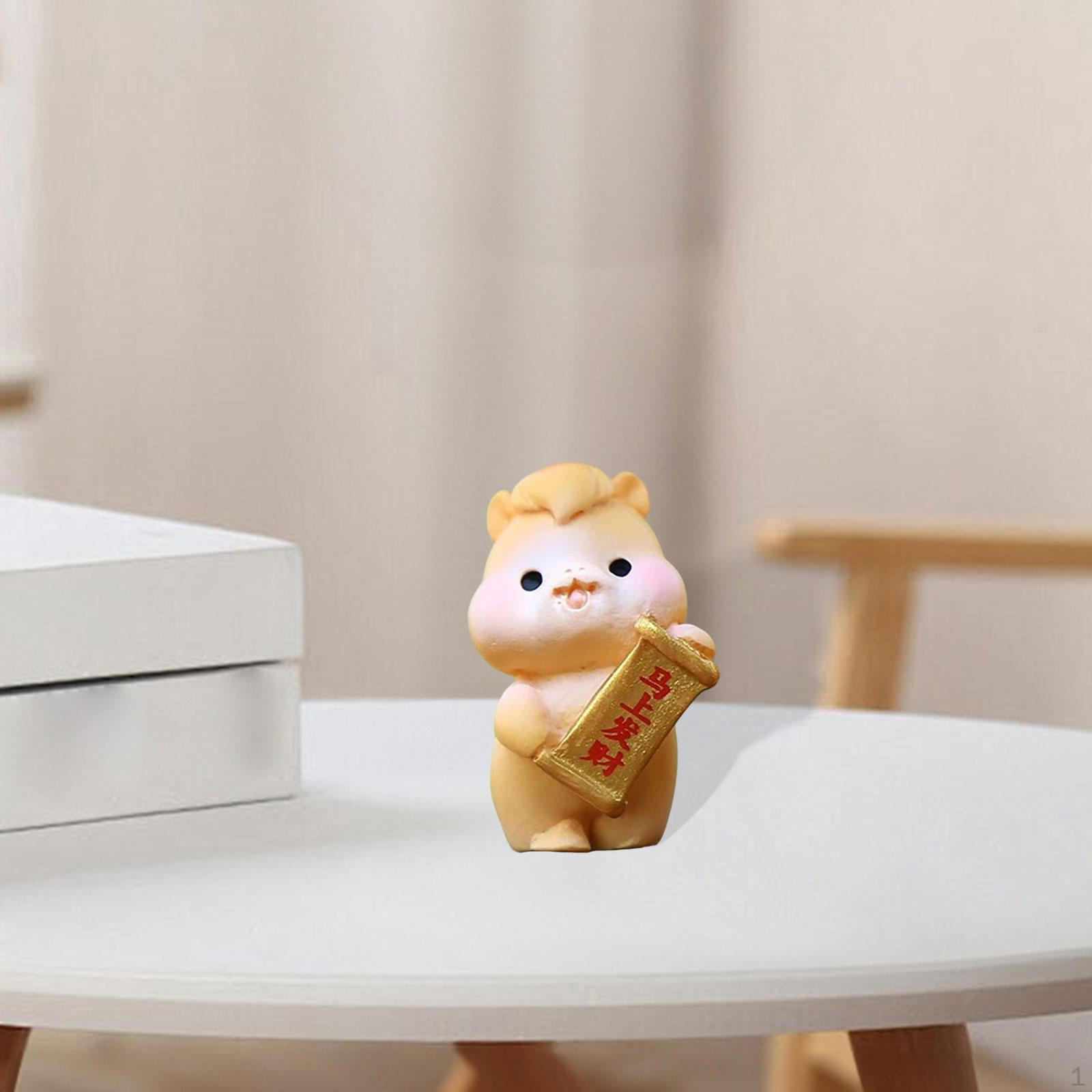 Figurine Animal Sculpture Modern Stable Desktop Ornament Small Horse Statue for Office Desk Holiday Style F
Figurine Animal Sculpture Modern Stable Desktop Ornament Small Horse Statue for Office Desk Holiday Style F