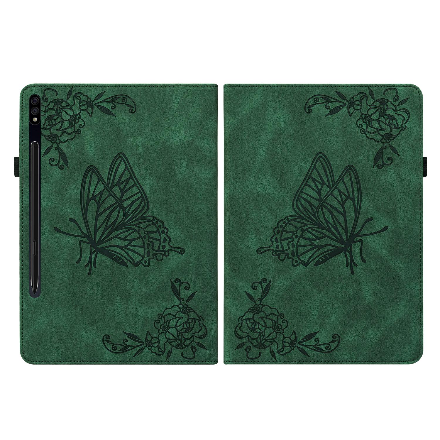 Anti-Slip Tablet Case for Samsung Galaxy Tab S10+/S9+ PU Leather Imprinted Butterfly Flower Card Holder Stand Cover Dark Blue
Anti-Slip Tablet Case for Samsung Galaxy Tab S10+/S9+ PU Leather Imprinted Butterfly Flower Card Holder Stand Cover Dark Blue