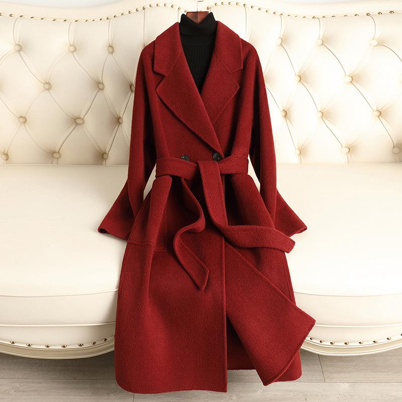 Осень и зима новое двустороннее флисовое шерстяное пальто женское высококлассное темпераментное выше колена высококачественное шерстяное пальто из шерсти яка L
Осень и зима новое двустороннее флисовое шерстяное пальто женское высококлассное темпераментное выше колена высококачественное шерстяное пальто из шерсти яка L